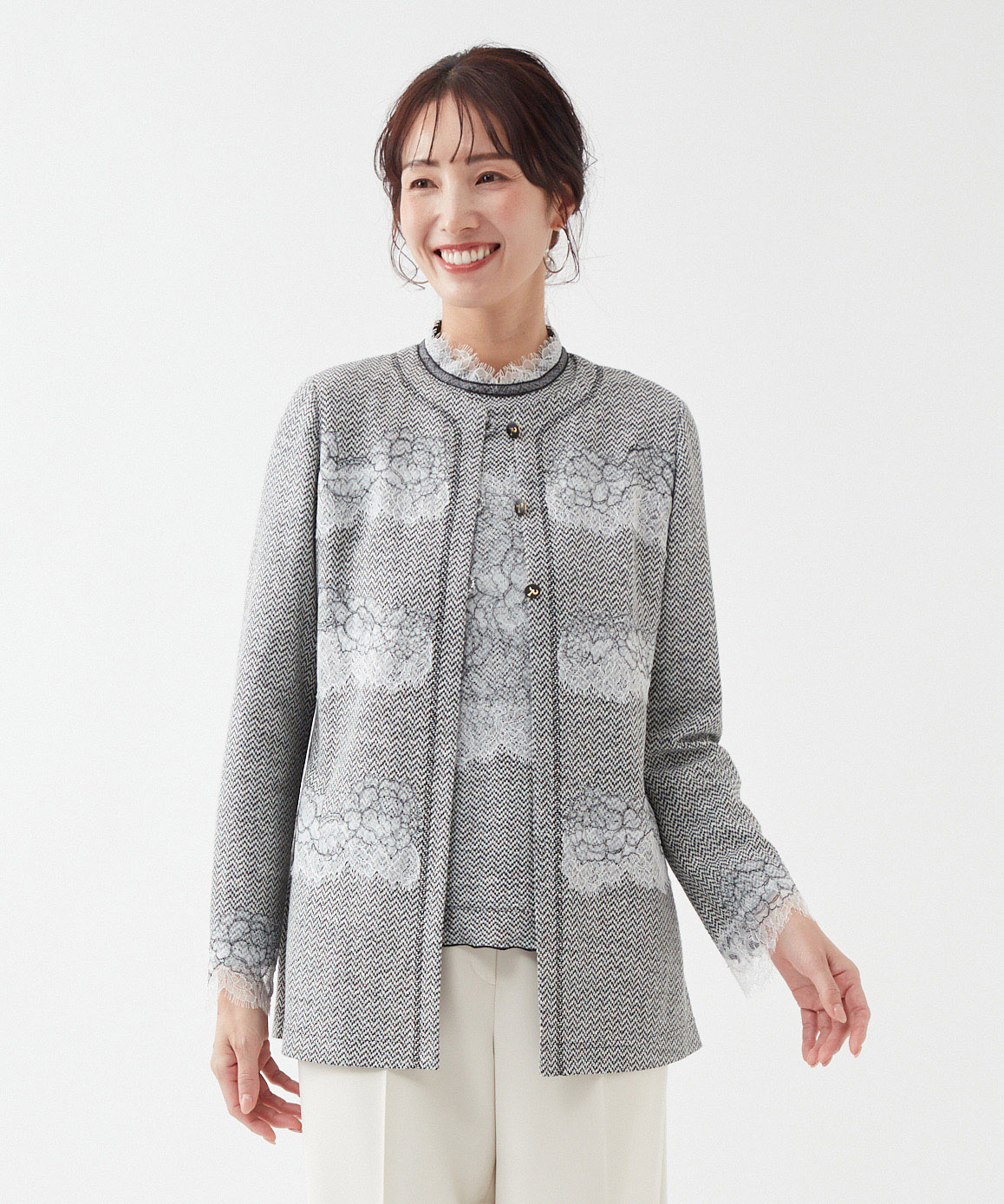 ジャケット「Composition Lace」-Rossa-
