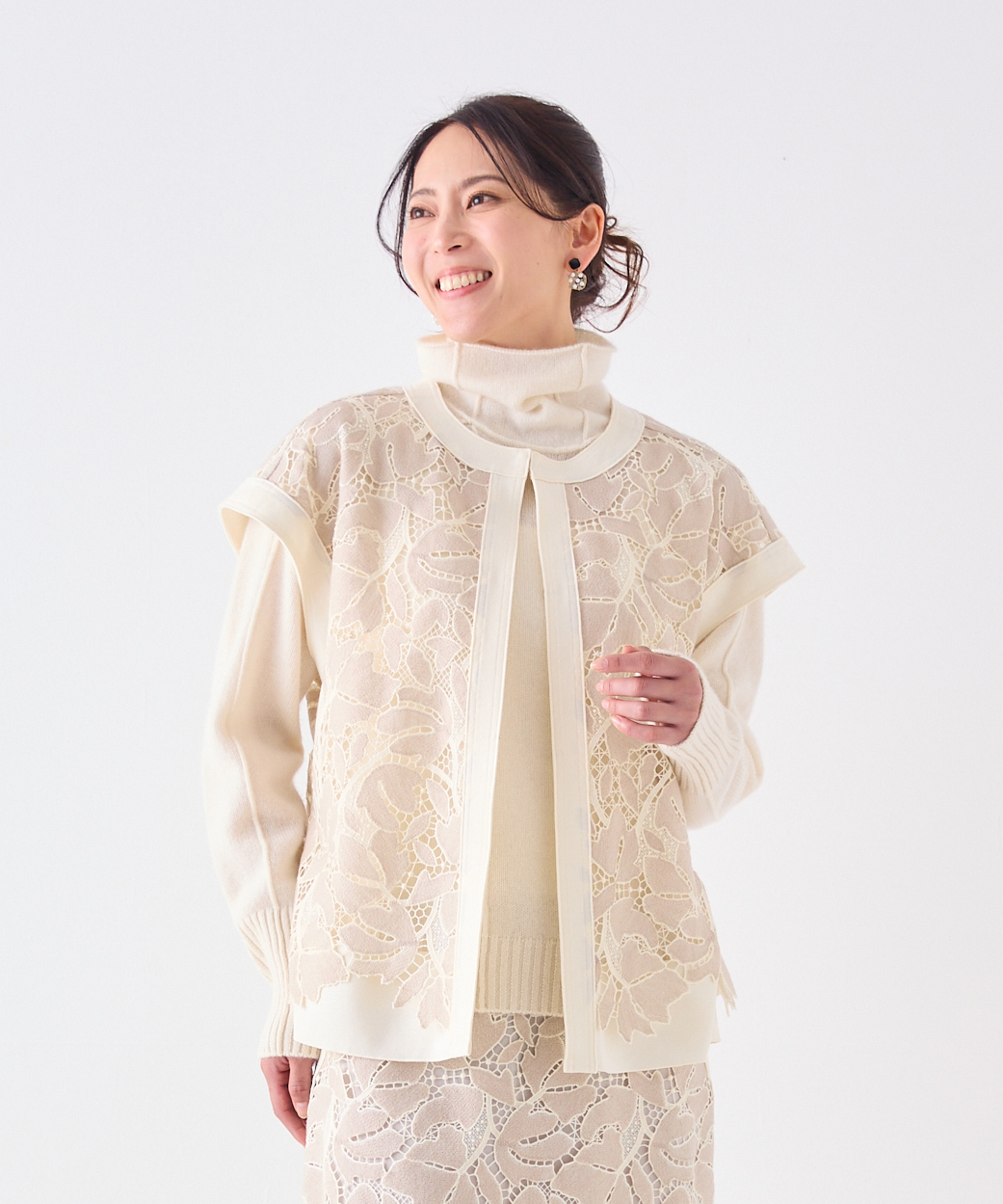 ジレ Soft Lace