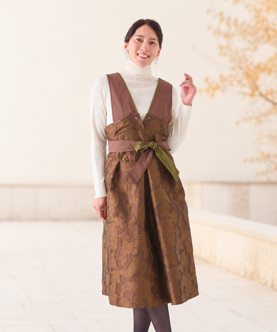 ジャンパースカート Mystic Jacquard